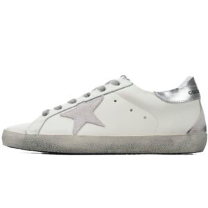 Golden Goose Super Star 'Silver Heel
