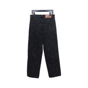Margiela logo print jeans