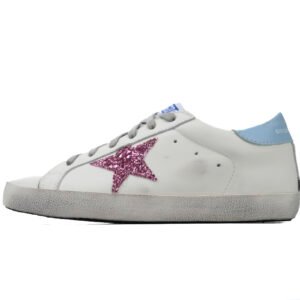 Golden Goose Super Star 'Blue Heel'