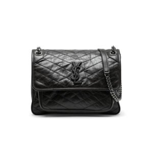 SAINT LAURENT NIKI MEDIUM IN CRINKLED VINTAGE LEATHER