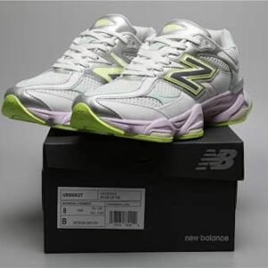 New Balance 9060 Silver Lime Sneakers