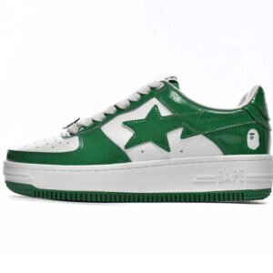 A Bathing Ape Bape Sta Low White Green 1H70-191-001
