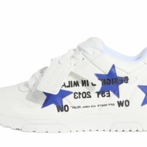 O FF-WHITE Out Of White White and Blue Five Stars
