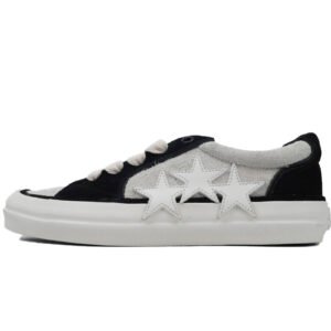 Amiri Sunset Skate Low Sneakers Black Grey