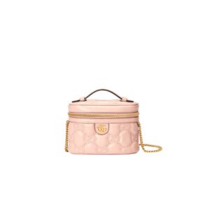 GG Matelassé top handle mini bag
