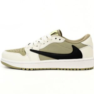 Travis Scott x Air Jordan 1 Low Golf Olive FZ3124-200