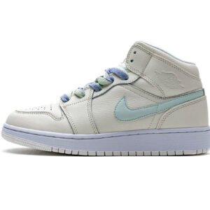 Air Jordan 1 Mid Multi-Color Swoosh Phantom (GS) 555112-035
