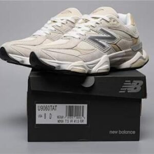 New Balance 9060 Cream Grey Sneakers