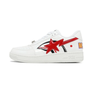 A Bathing Ape Bape Sta Low Shark White 1H30-191-012-WHT