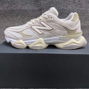 New Balance 9060 Cream Beige Sneakers