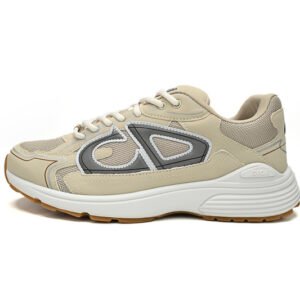 Dior Light Grey 'B30' Sneakers Cream 3SN279ZND-H161