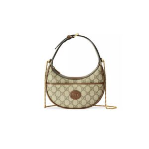 GG half-moon-shaped mini bag