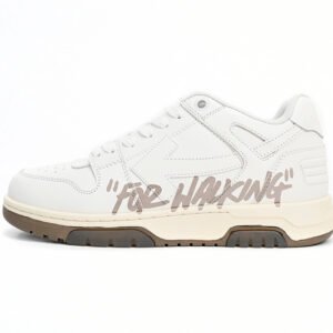 OFF-WHITE Out Of Office Beige Gray OMIA189 C99LEA00 30117