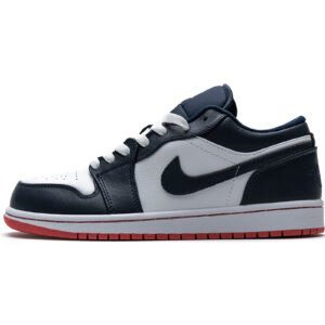 Air Jordan 1 Low Obsidian Ember Glow 553558-481