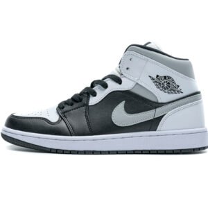 Air Jordan 1 Mid White Shadow 554724-073