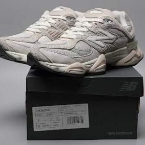 New Balance 9060 Cream Grey Sneakers