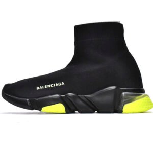 Balenciaga Speed Trainer Black Green-7