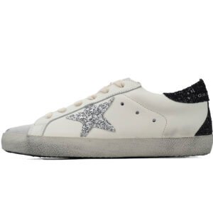 Golden Goose Super Star Black Heel
