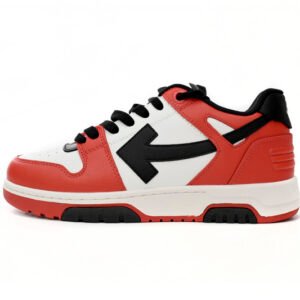 OFF-WHITE Out Of Office White red, and Black OMIA189 C99LEA00 12510