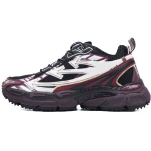 OFF-WHITE Black Purple Red OMIA295F24 FAB00 10012