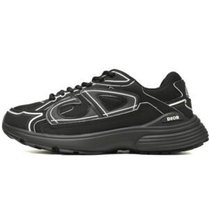 Dior Light Grey 'B30' Sneakers New Reflective 3SN27ZIR-16536
