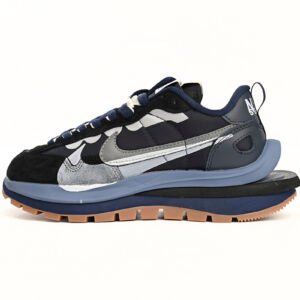 Sacai x Nike VaporWaffle Sesame and Black Blue Silver DD1875-700
