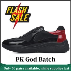Prada Sneakers Black Red