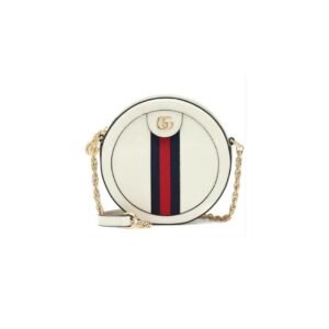 Ophidia GG mini round shoulder bag