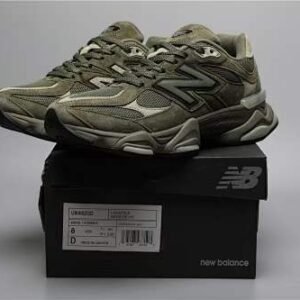 New Balance 9060 Olive Green Sneakers