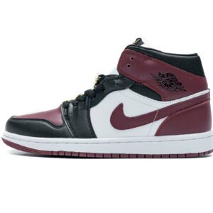 Air Jordan 1 Mid SE Black Dark Beetroot (W) CZ4385-016