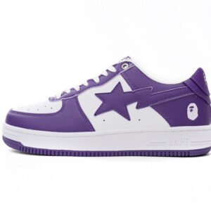 A Bathing Ape Bape Sta Low White Purple 1170 0191 007