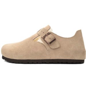 Birkenstock London Shearling Kith Faded Khaki 1023801