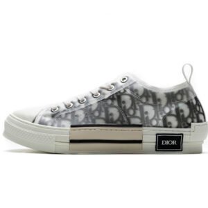 Dior B23 HT Oblique Transparency Low H565 White Black