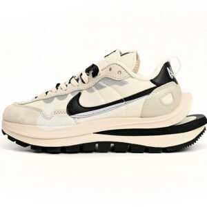 Sacai x Nike VaporWaffle Sesame and Beige Black DD1875-101