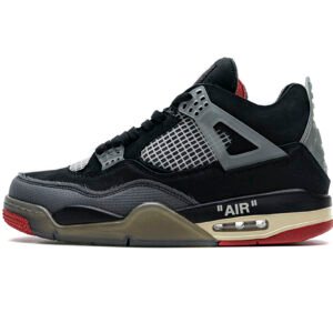 OFF White x Air Jordan 4 Bred CV9388-001