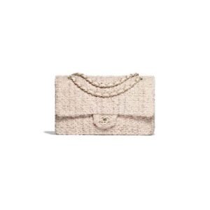 Chanel Tweed Medium Classic Flap Ba