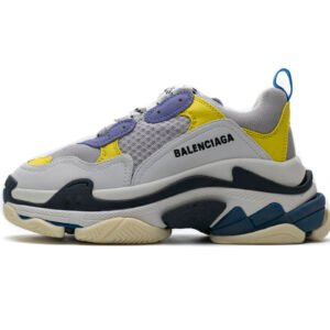 Balenciaga Triple S Black Grey Blue 541624 W06E2 7282