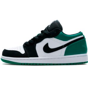 Air Jordan 1 Low White Black Mystic Green 553558-113