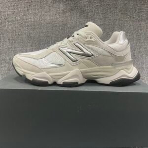 New Balance 9060 Cream Grey Sneakers