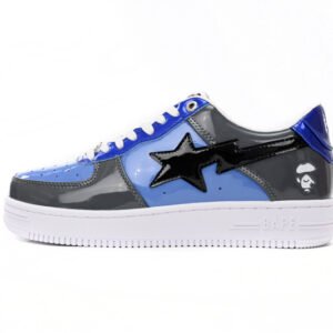 A Bathing Ape Bape Sta Low Lnk Blue Mirror Surface 1H20 191 046