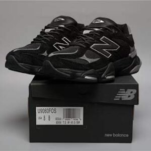 New Balance 9060 Triple Black Sneakers
