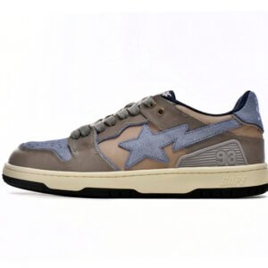 A Bathing Ape Bape Sta Low Make old Khaki Blue 1120-291-019