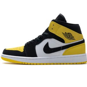 Air Jordan 1 Mid Yellow Toe Black 852542-071