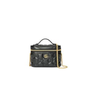 GG Matelassé top handle mini bag