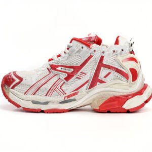 Balenciaga Runner White Red 677402 W3RB2 9060