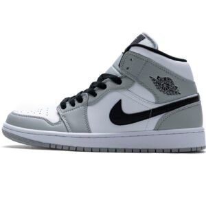 Air Jordan 1 Mid Light Smoke Grey 554724-092