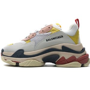 Balenciaga Triple S Black Yellow Pink 490672 W09O5 9035