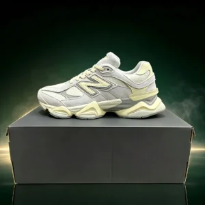 New Balance 9060 Cream Grey Sneakers